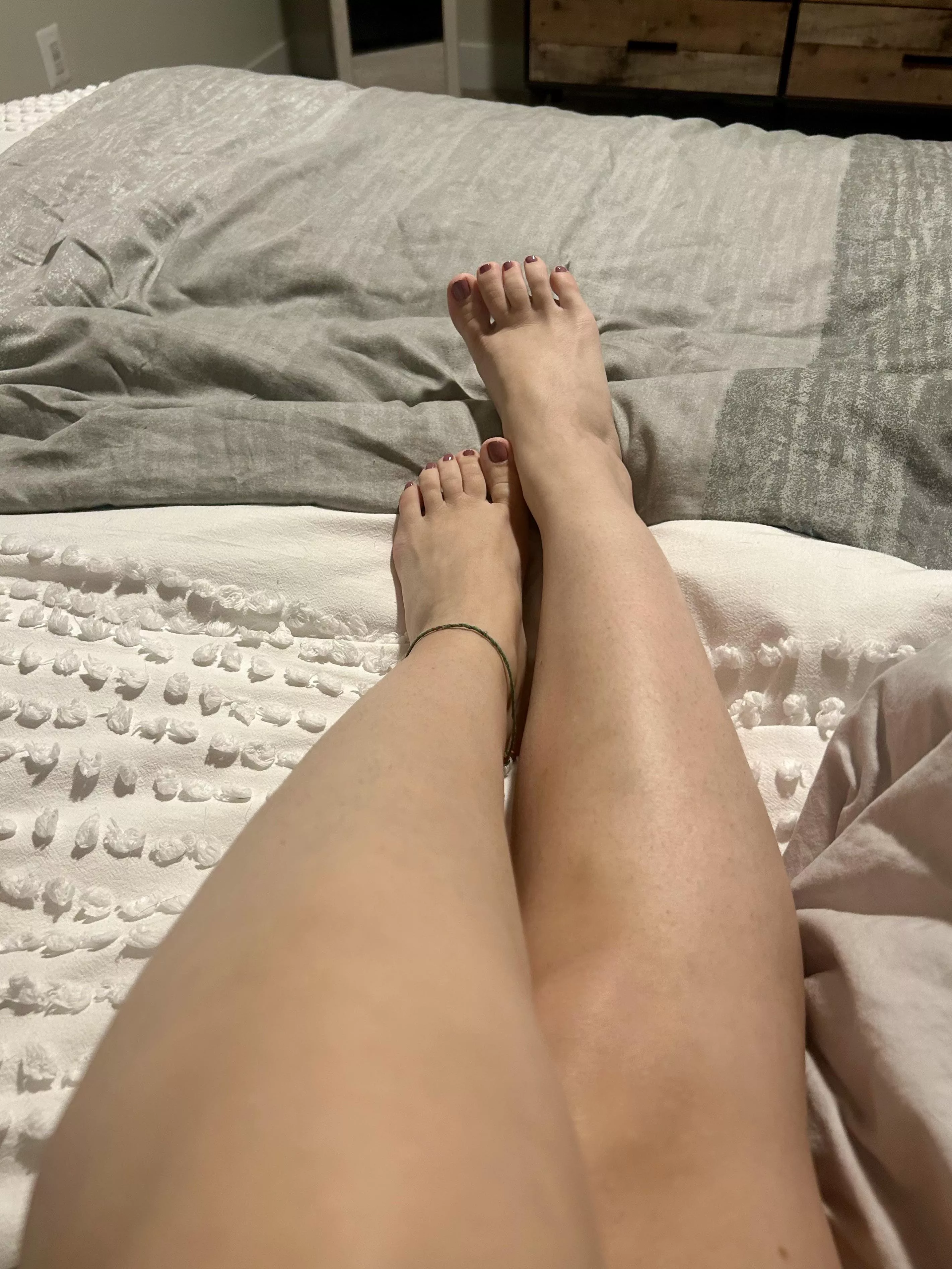 Wish I could stay in bed all day. Wanna join me? posted by mebelowtheknees