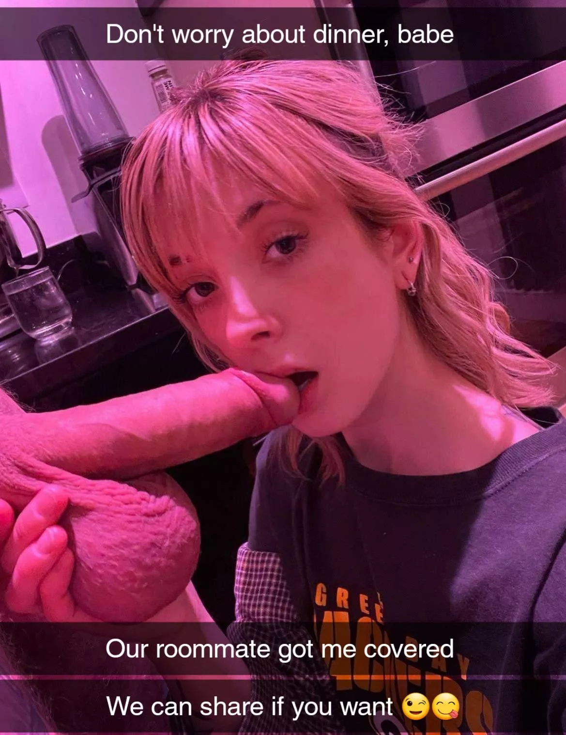 You're coming home and ask your gf what she wants for dinner and this is her response  posted by Captiondude1996