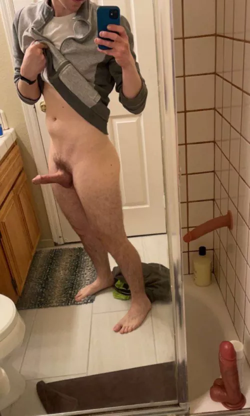 About to fuck myself in the shower by Dylangayboy