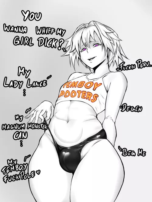 Anyone wanna hit up Femboy Hooters later? Fridays the bully treatment is half off! by FurF4g69