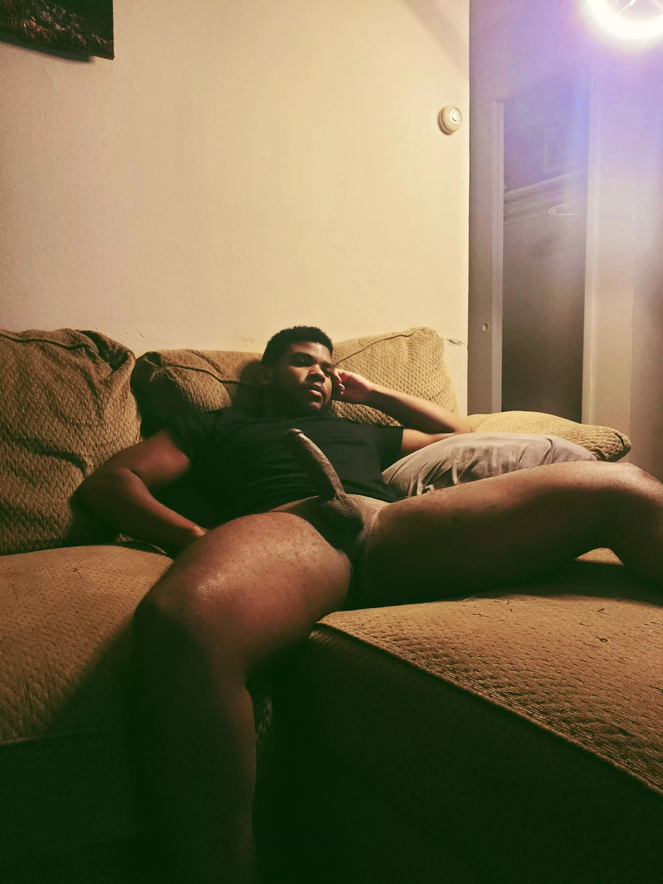 Come join me on the couch. We could have fun  posted by Deckthehalston