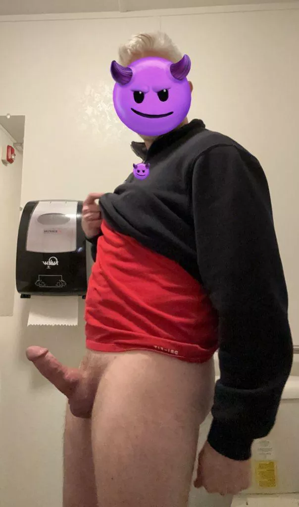 Dad's waiting on you to come take this dick in the restroom. Wya? (44) posted by IndianaGrey_HornyDad