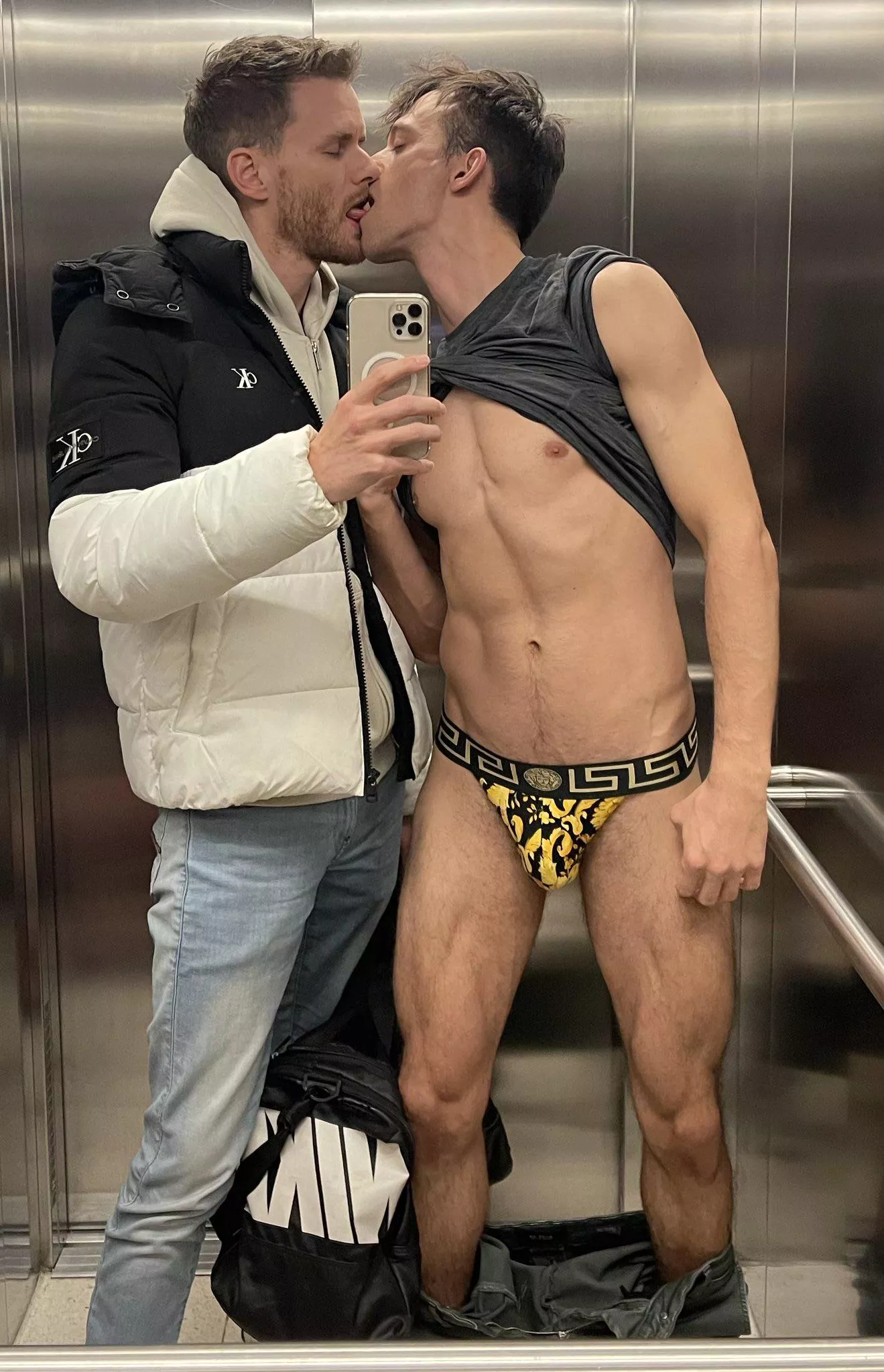 Elevator kiss posted by Main_Data2316