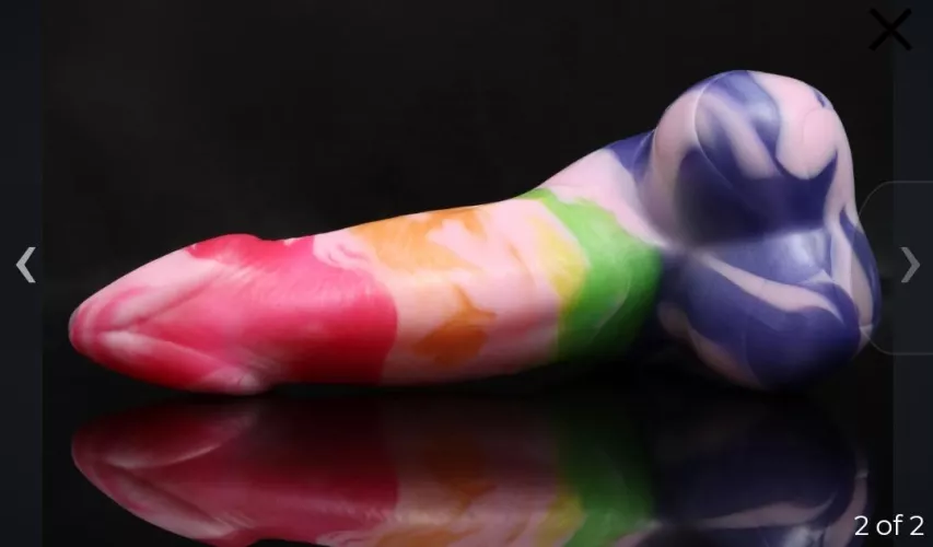 From todays drop: Duke in this beautiful color pattern, suction cup, and a super minor flop! 😍 by Luxbae621