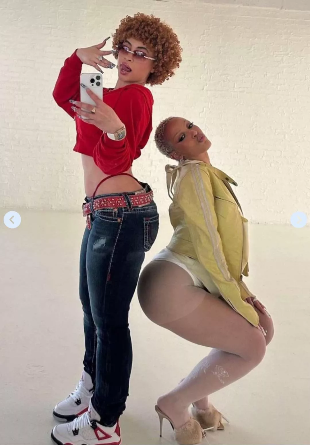 Ice Spice and Doja Cat posted by ThatCalligrapher4554