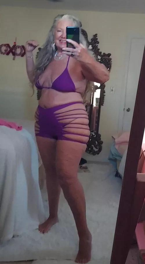 I'm not sure how I feel about thos swimsuit🤔 by Able_Big_1555