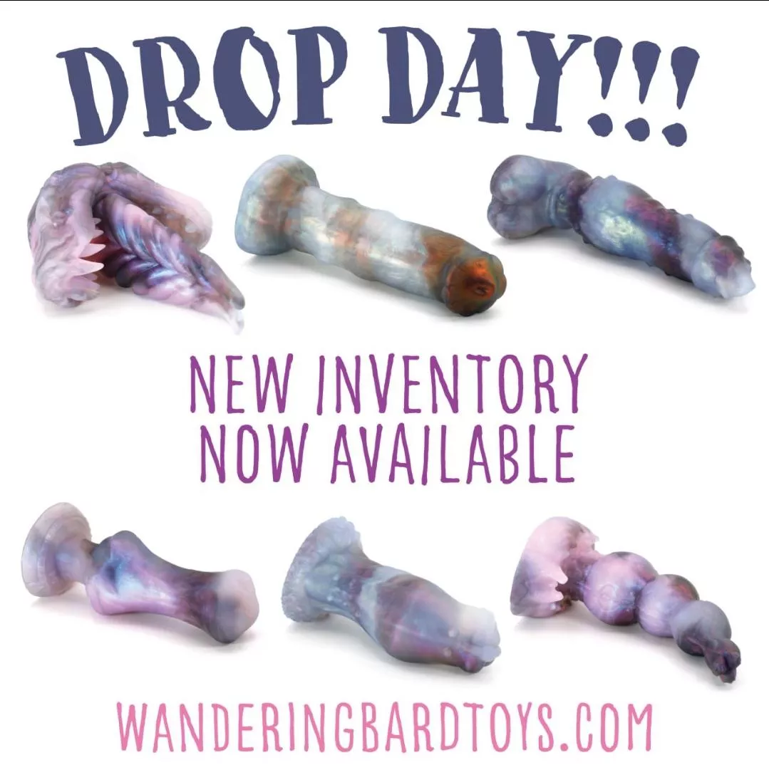 It's Drop Day at The Wandering Bard! posted by wanderingbardtoys
