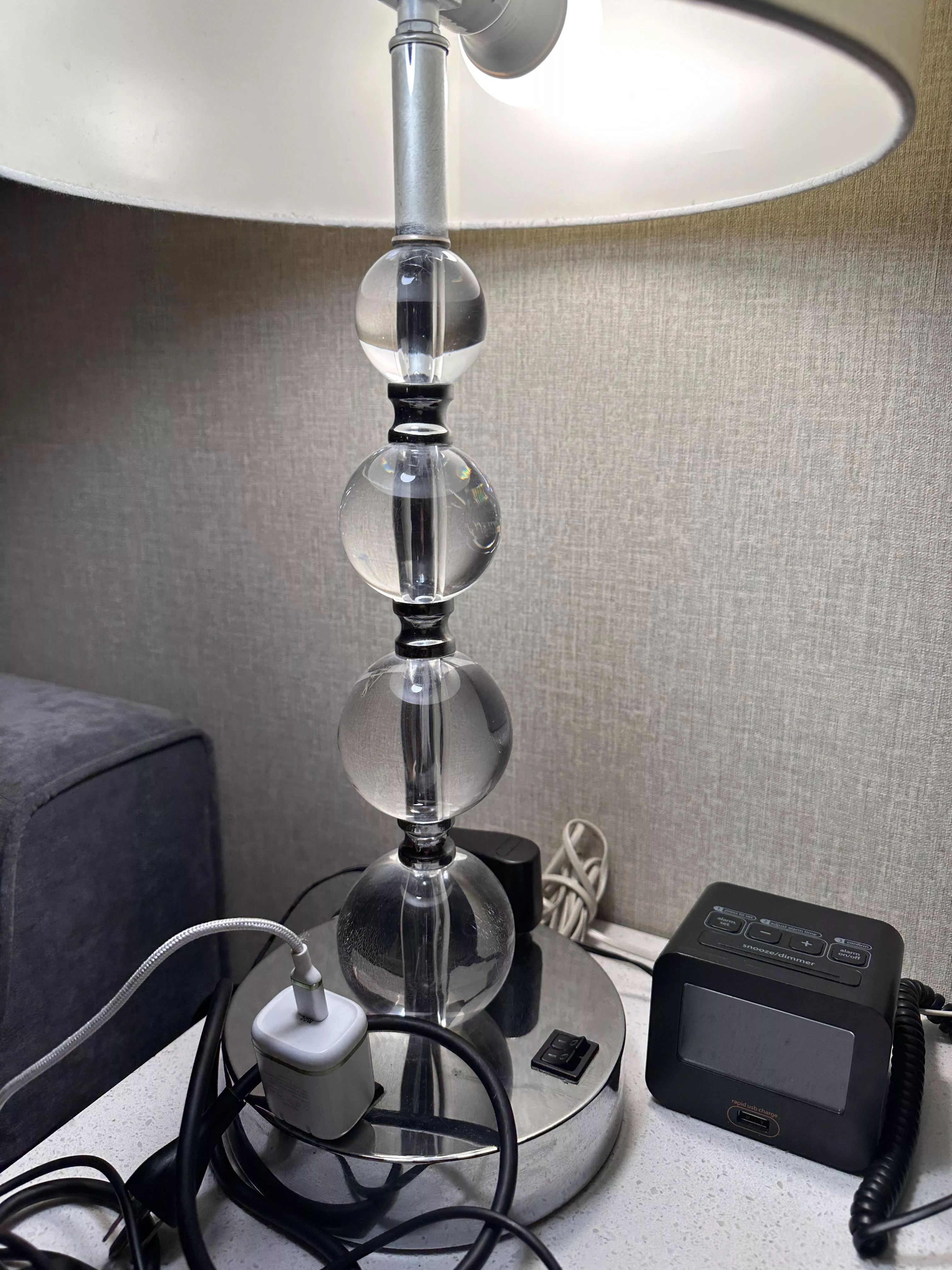 Lamp in hotel posted by Relevant-Stable94