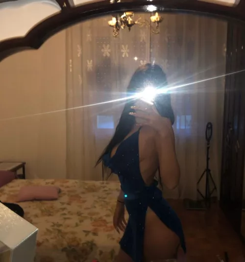 Meeting you with this dress, I wonder what you'll think by Moon-goddess-Evva