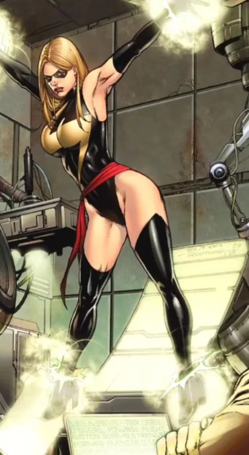 Miss marvel captured by Thepredator38