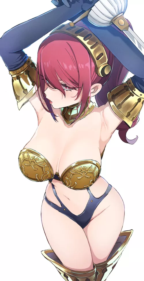 Mitsuru’s Sexy Armor (kamiyazuzu) by MillionHypotheses