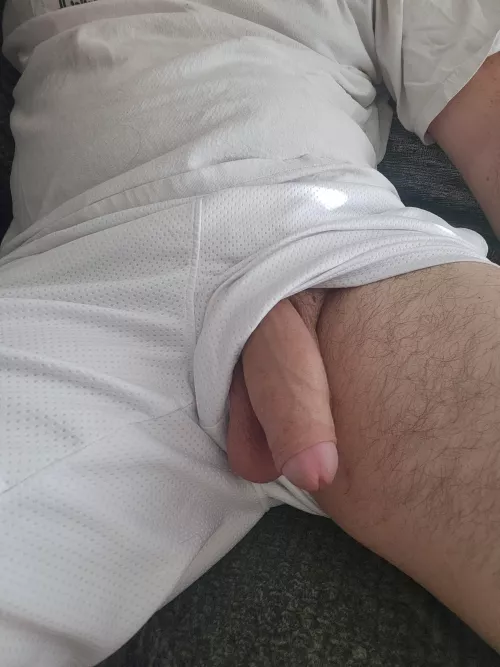 Never wear anything under my gym shorts by ImYourBiggestFan6969