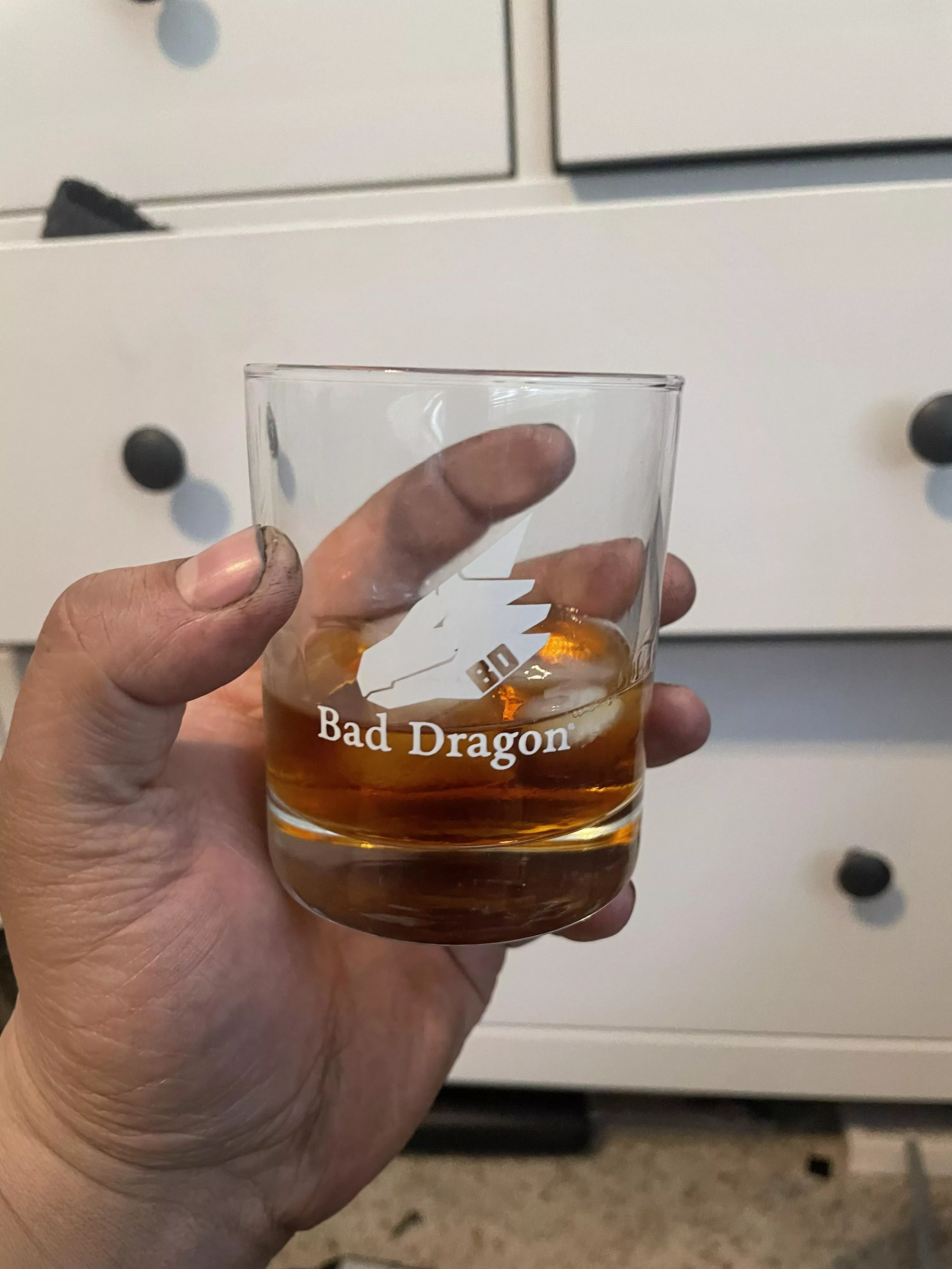Picked up one of the lowball glasses, fits my rum and ice perfectly. posted by Substantial-Hold-851
