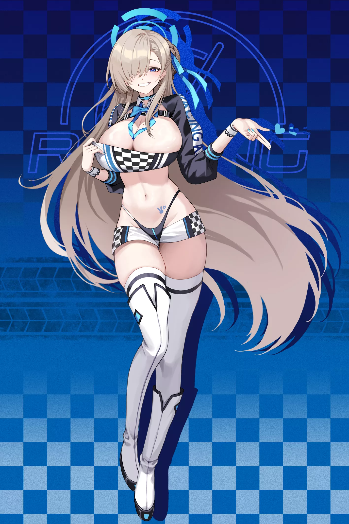 Race Queen Asuna [Blue Archive] posted by CheetahSperm18