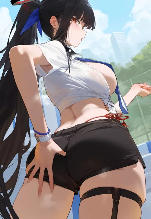 Rio Tsukatsuki [Blue Archive] by CheetahSperm18