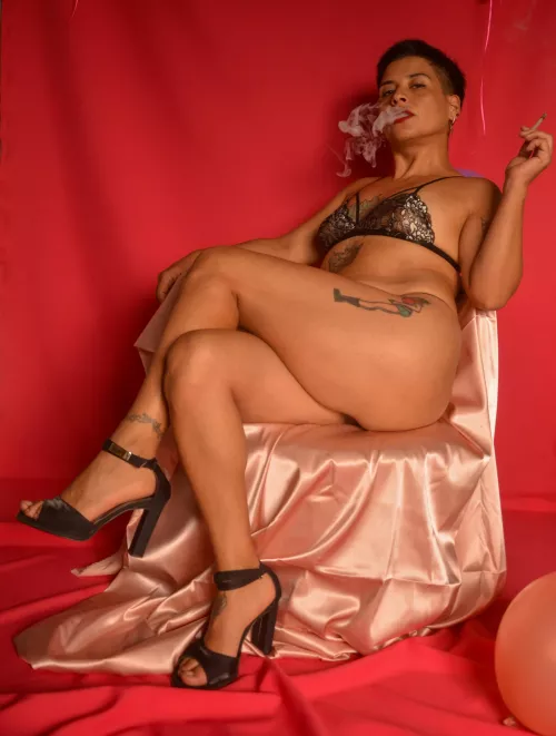 Should I spread my legs for you?  by misspot_