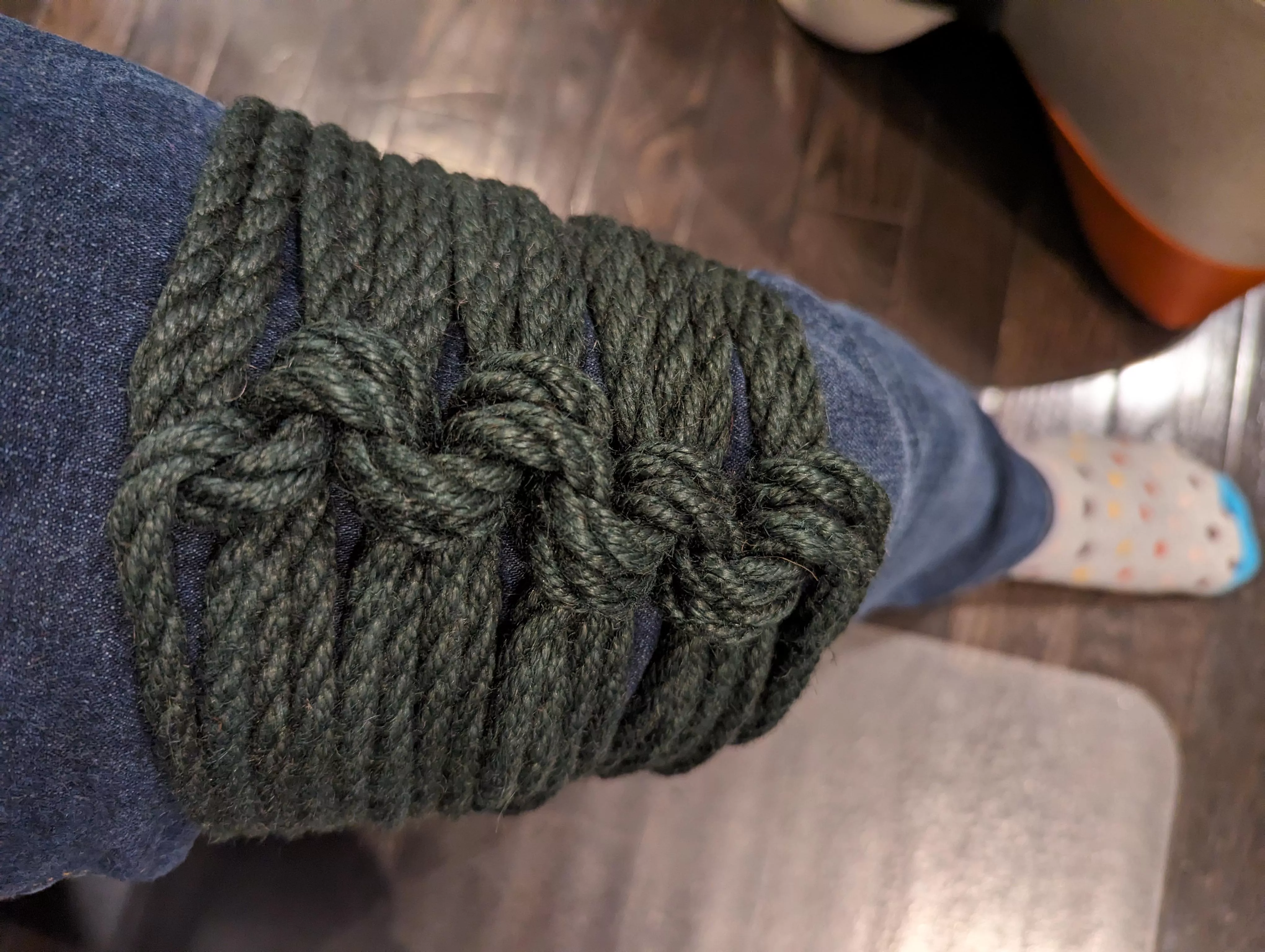 Small leg tie posted by Wayne_Hetherington