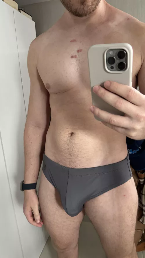 Stuffing my speedos by _leowulf