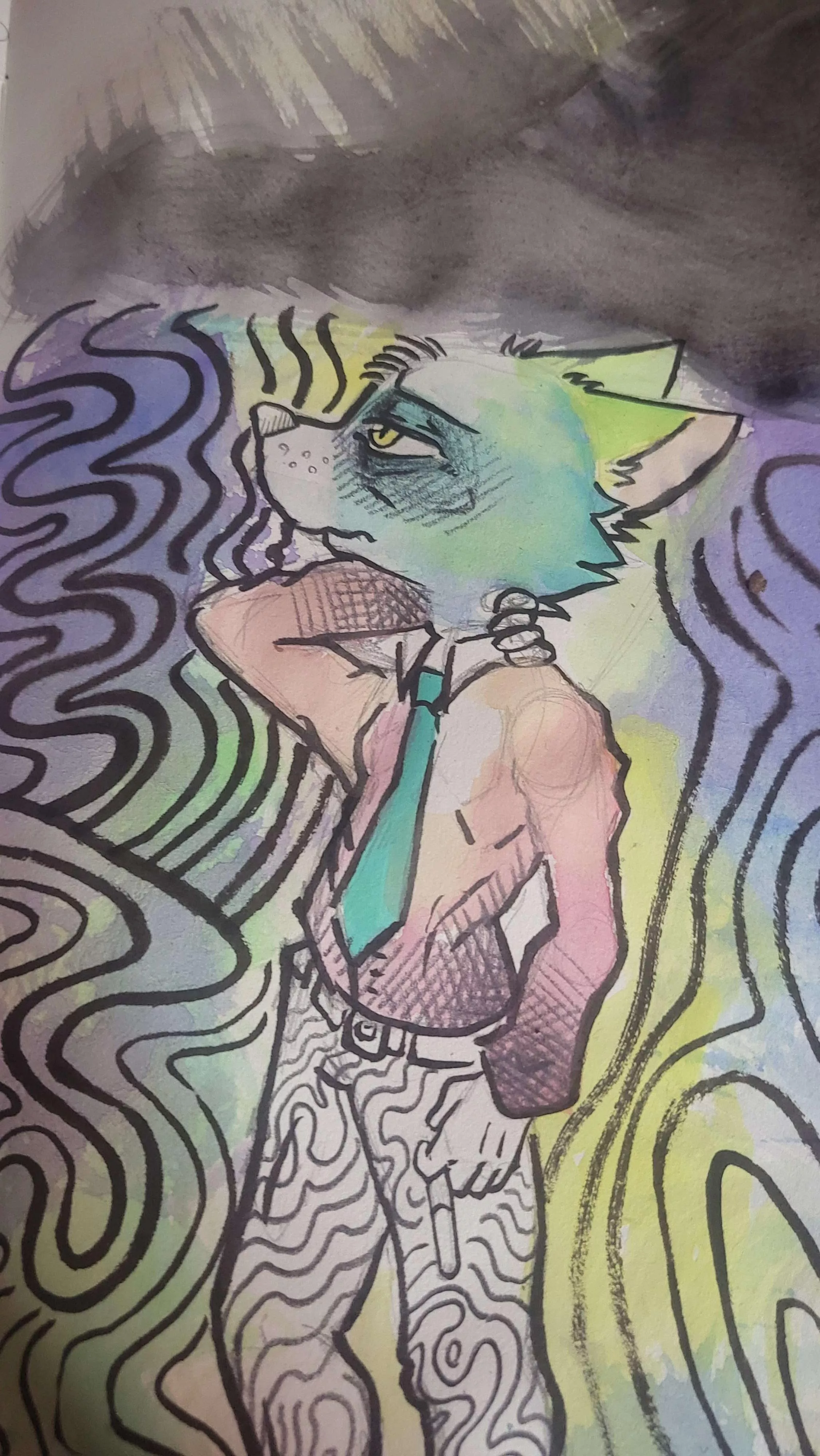 There is a light... Somewhere... posted by TrashPandaTrashArt