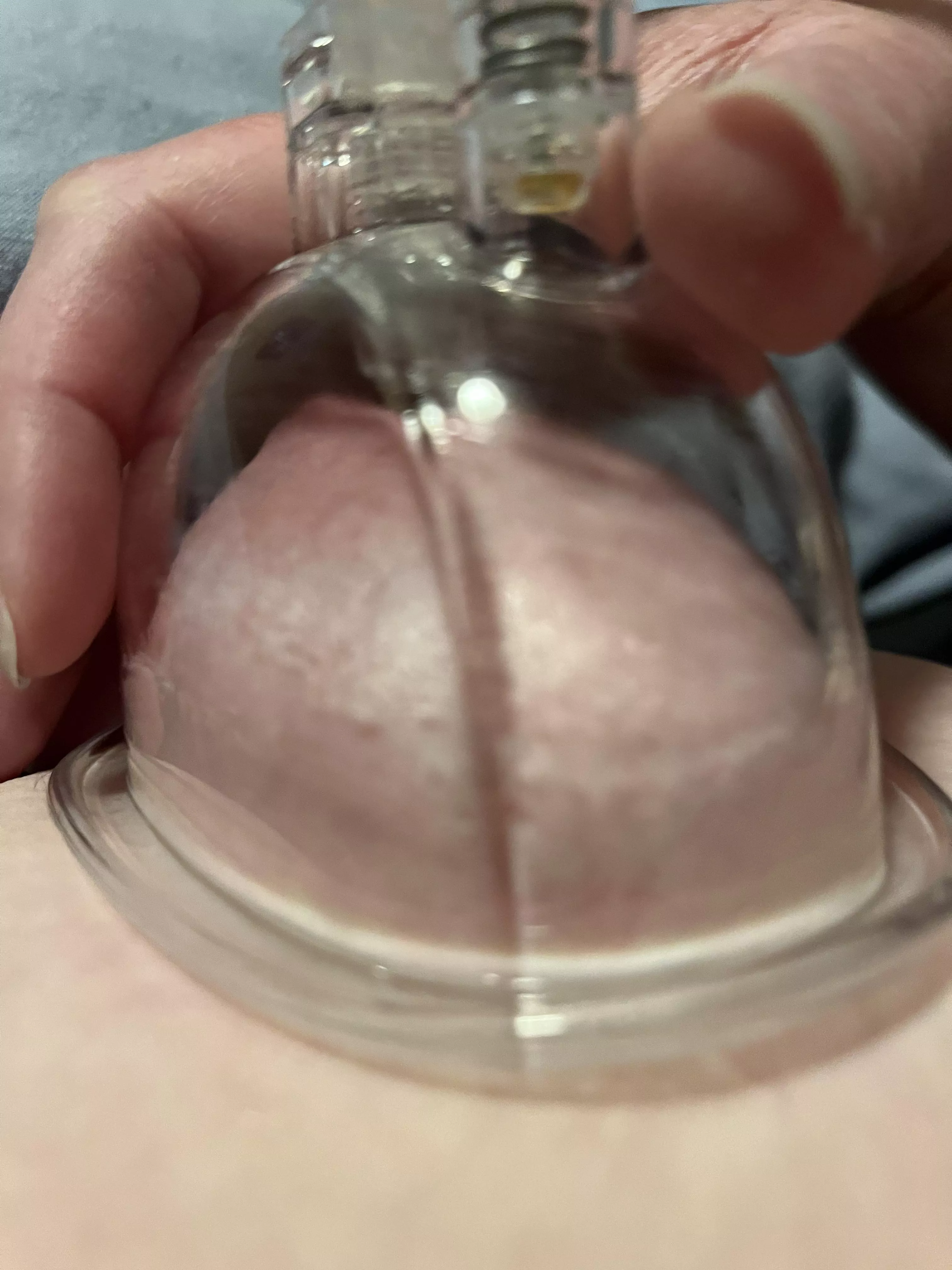 Trying it out on my boobs posted by Spare_Impression_950