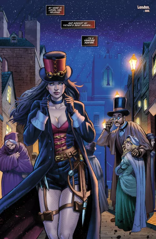 Vampires for the plot [Van Helsing – Vampire Hunter #2] by LeadingCivil6375
