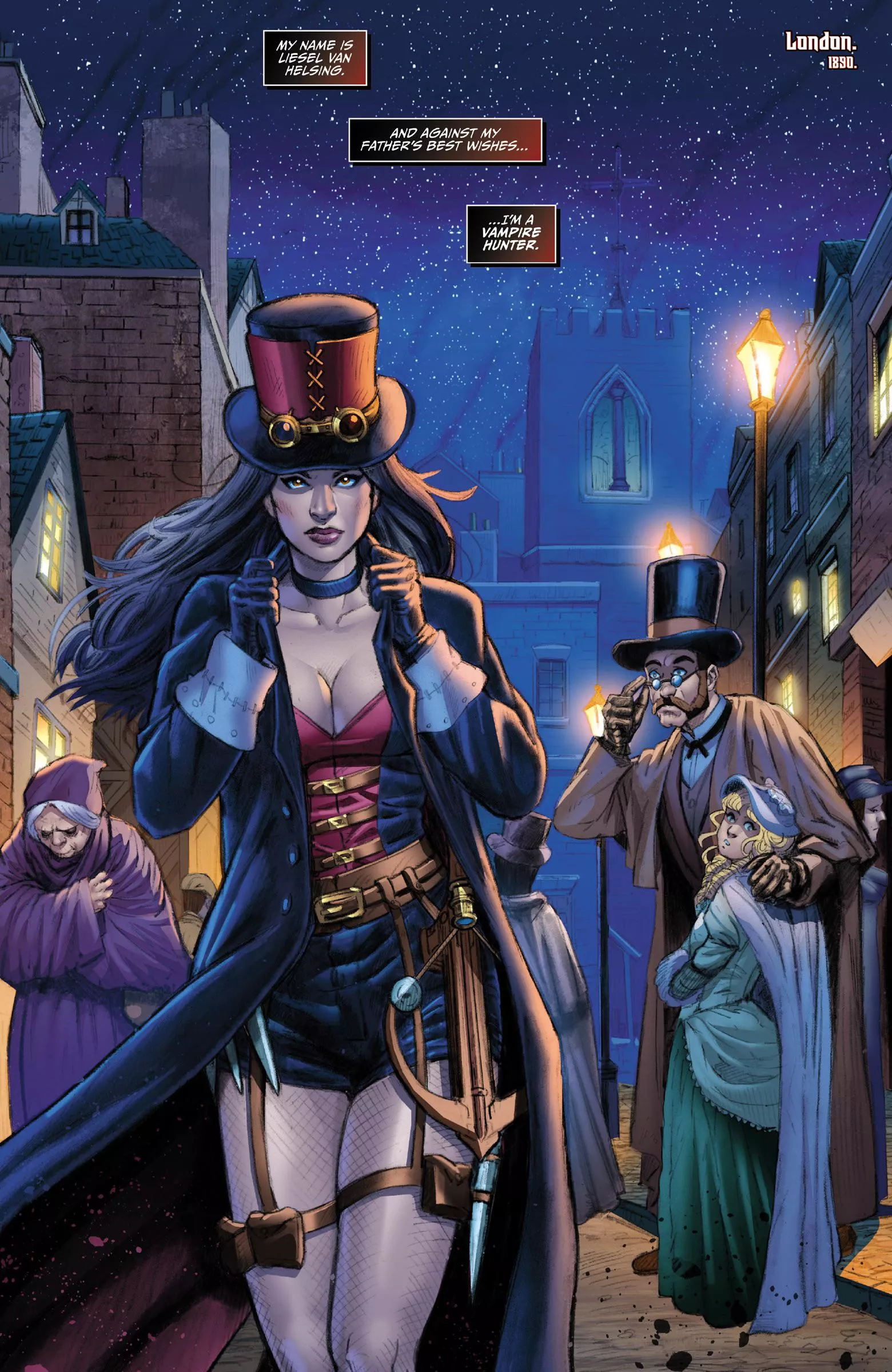 Vampires for the plot [Van Helsing – Vampire Hunter #2] posted by LeadingCivil6375
