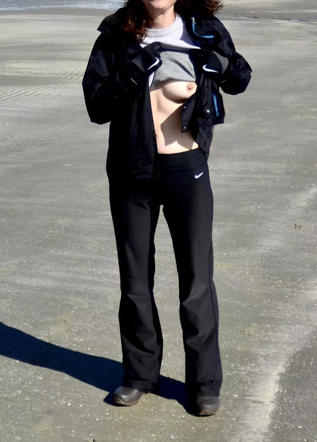 Winter beach day posted by pullmyfingerbeavis