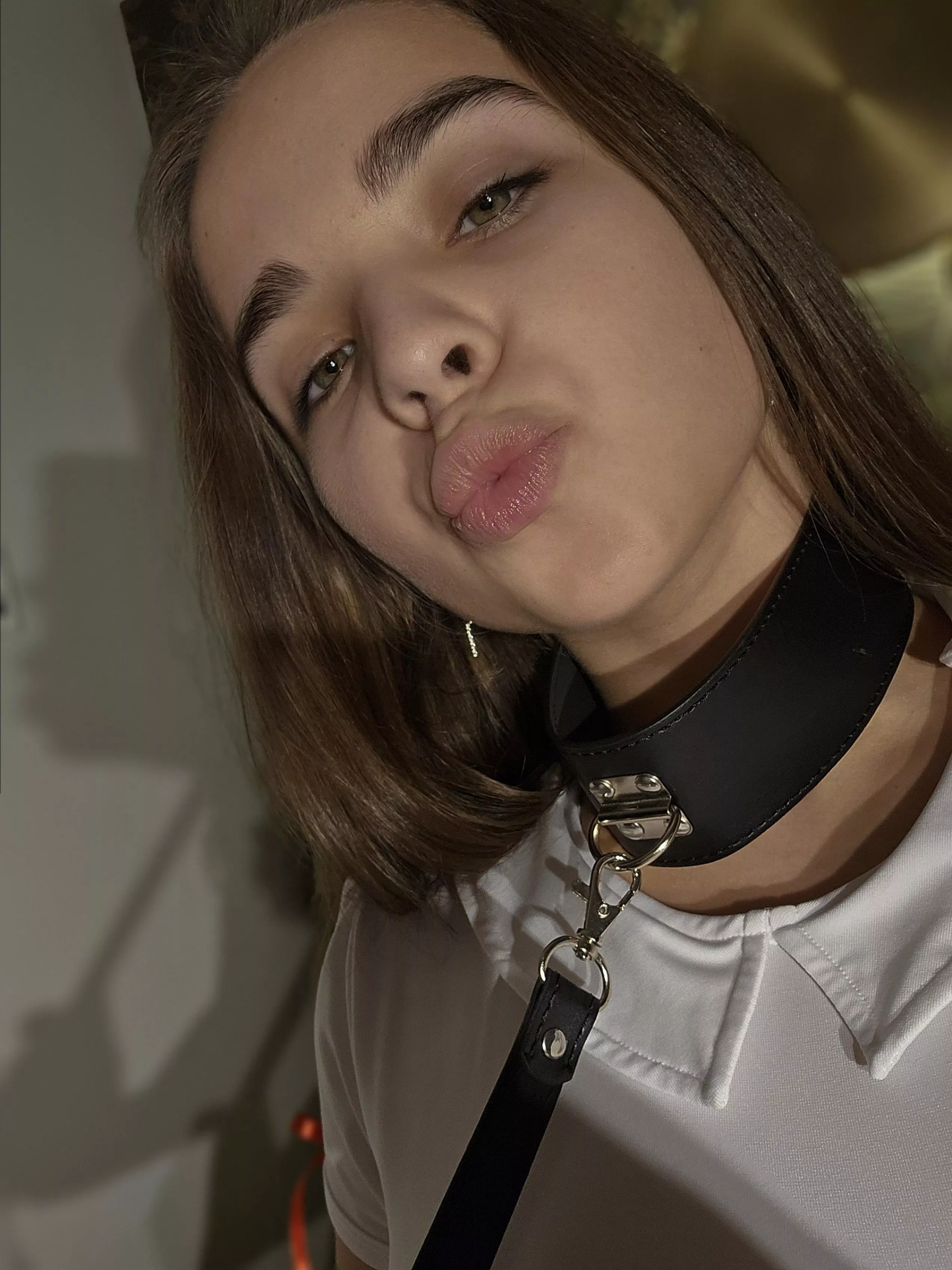 With this collar, you can keep me with you the whole time we're hanging out posted by FATA_M0RGANA