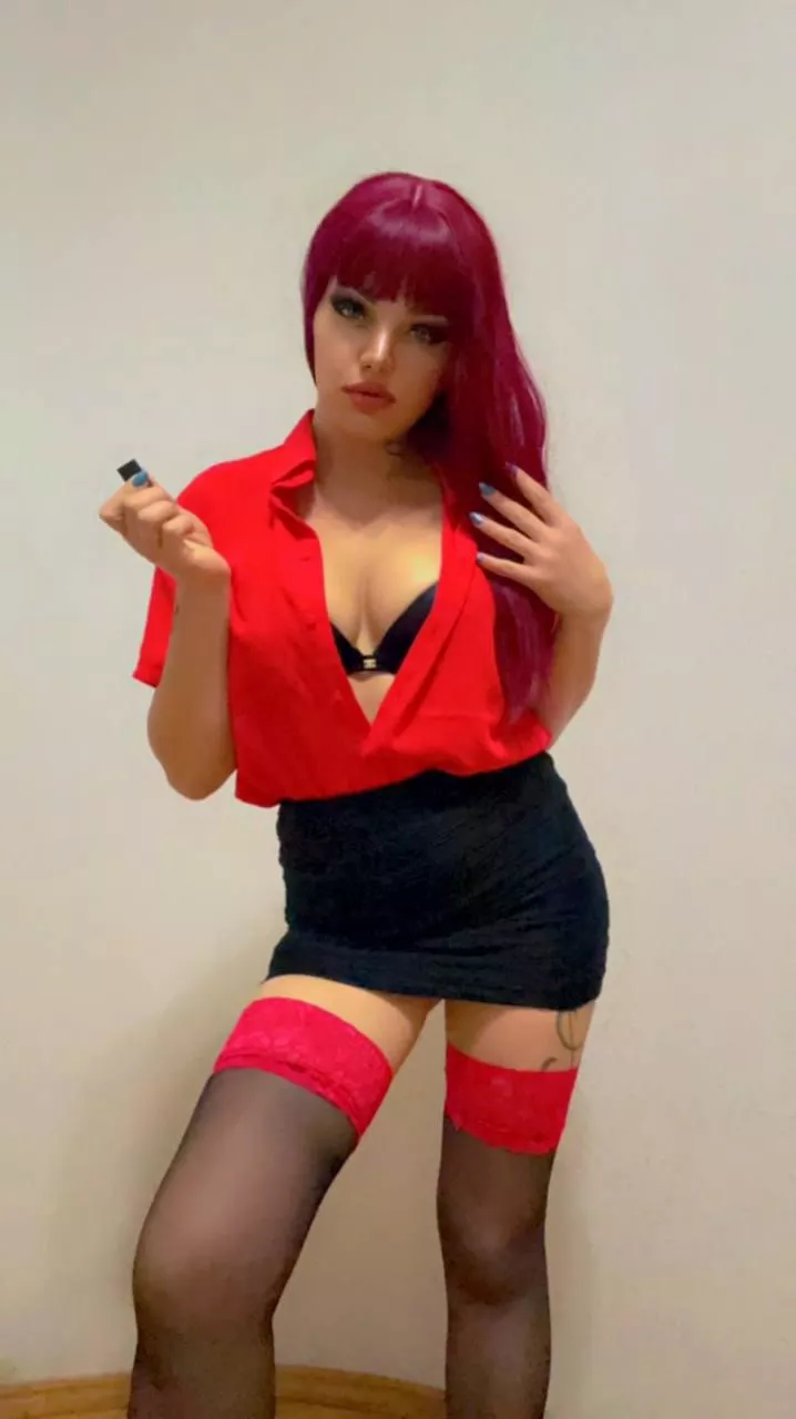 Your naughty secretary posted by jess_T_xo