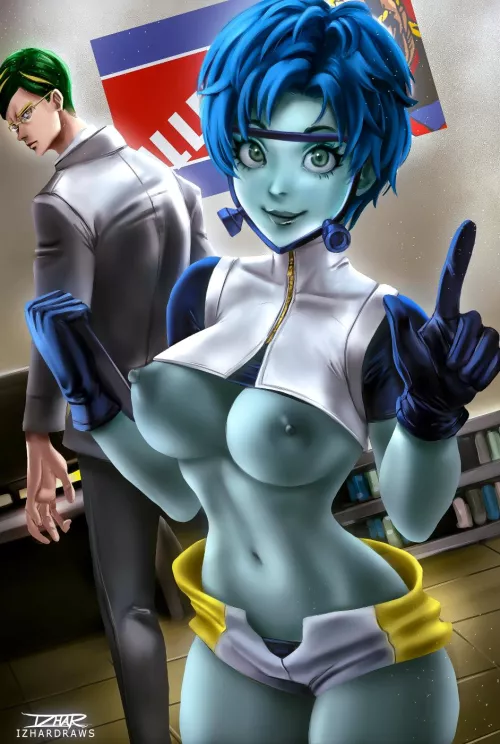 Bubble Girl (Izhardraws) by IzharDraws