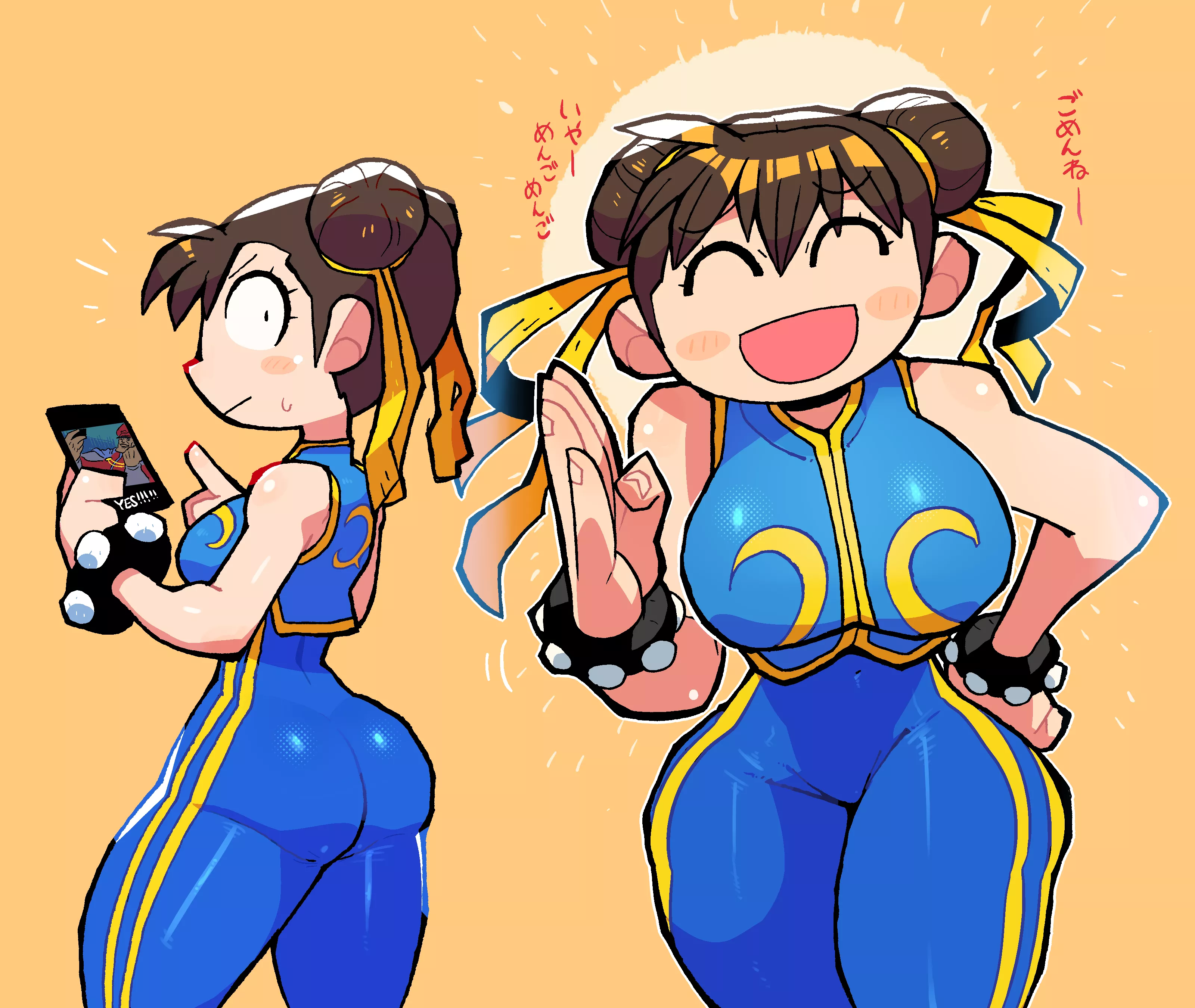 Chun-Li rocking her Street Fighter Alpha outfit posted by LafterMastr