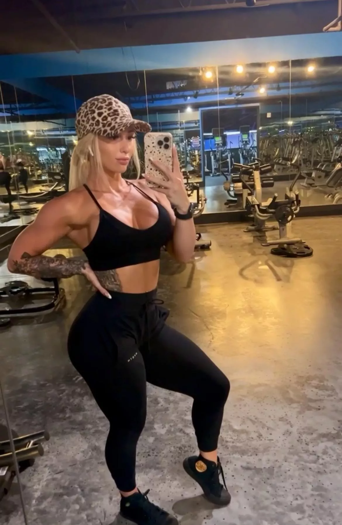 converse are my go-to workout shoes  posted by FitnessBarbiee