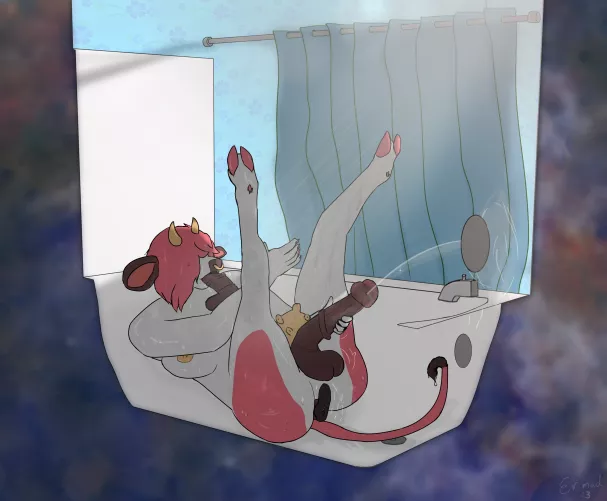 Cum Shot [H] (art by me) by Erimad_9000