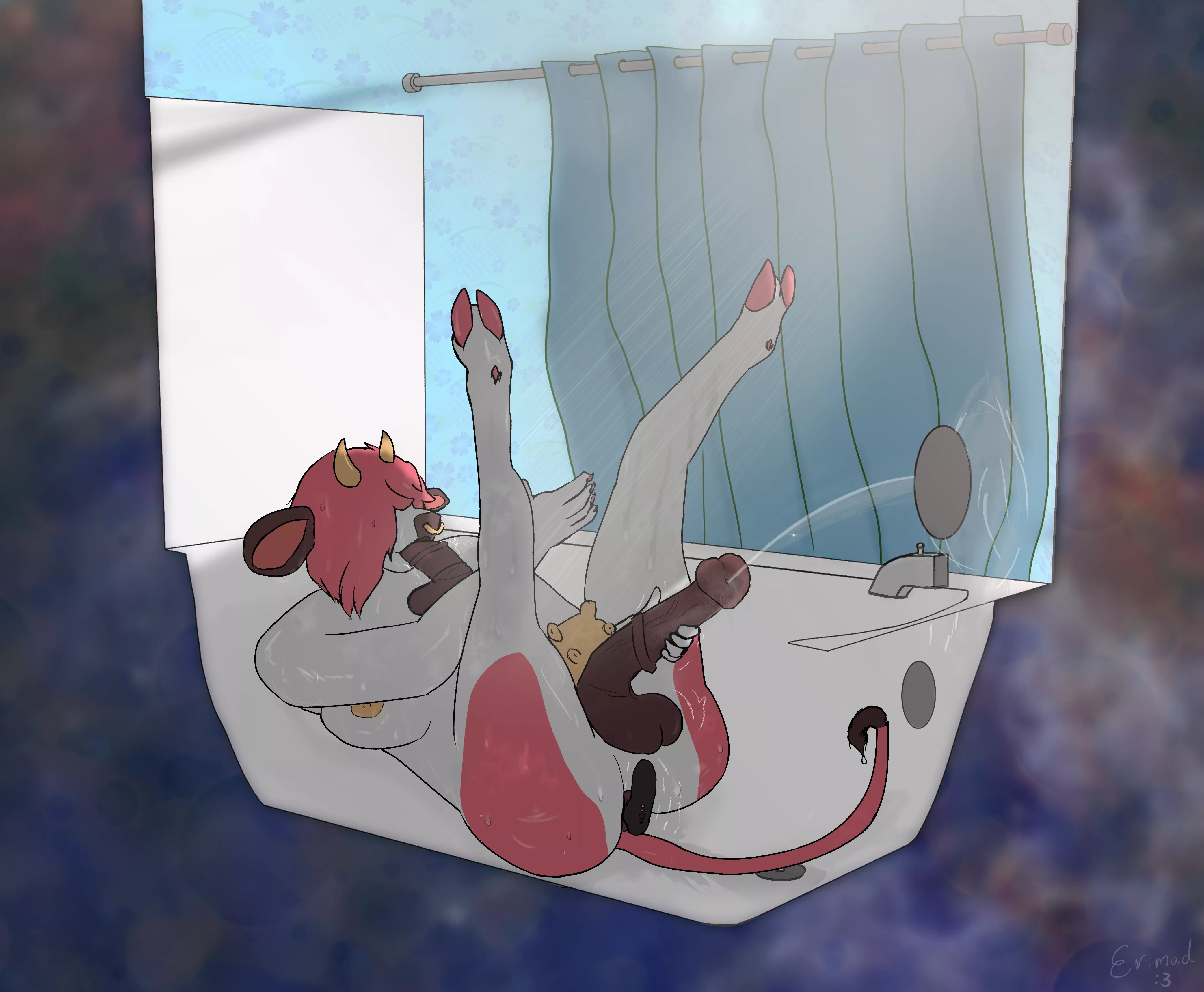 Cum Shot [H] (art by me) posted by Erimad_9000