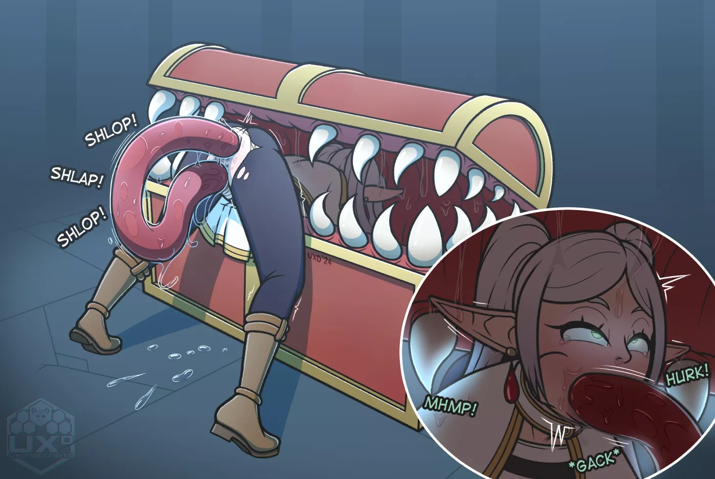 Definitely not a Mimic (Uxdragon) [beyond journey's end] posted by sir_kiwi_bird
