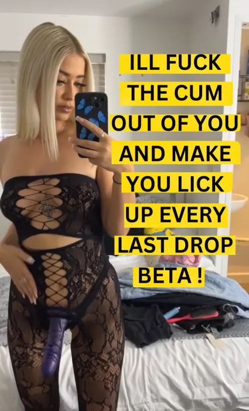 Don’t be shy.. I know you want it ! by SlimyDrusmming