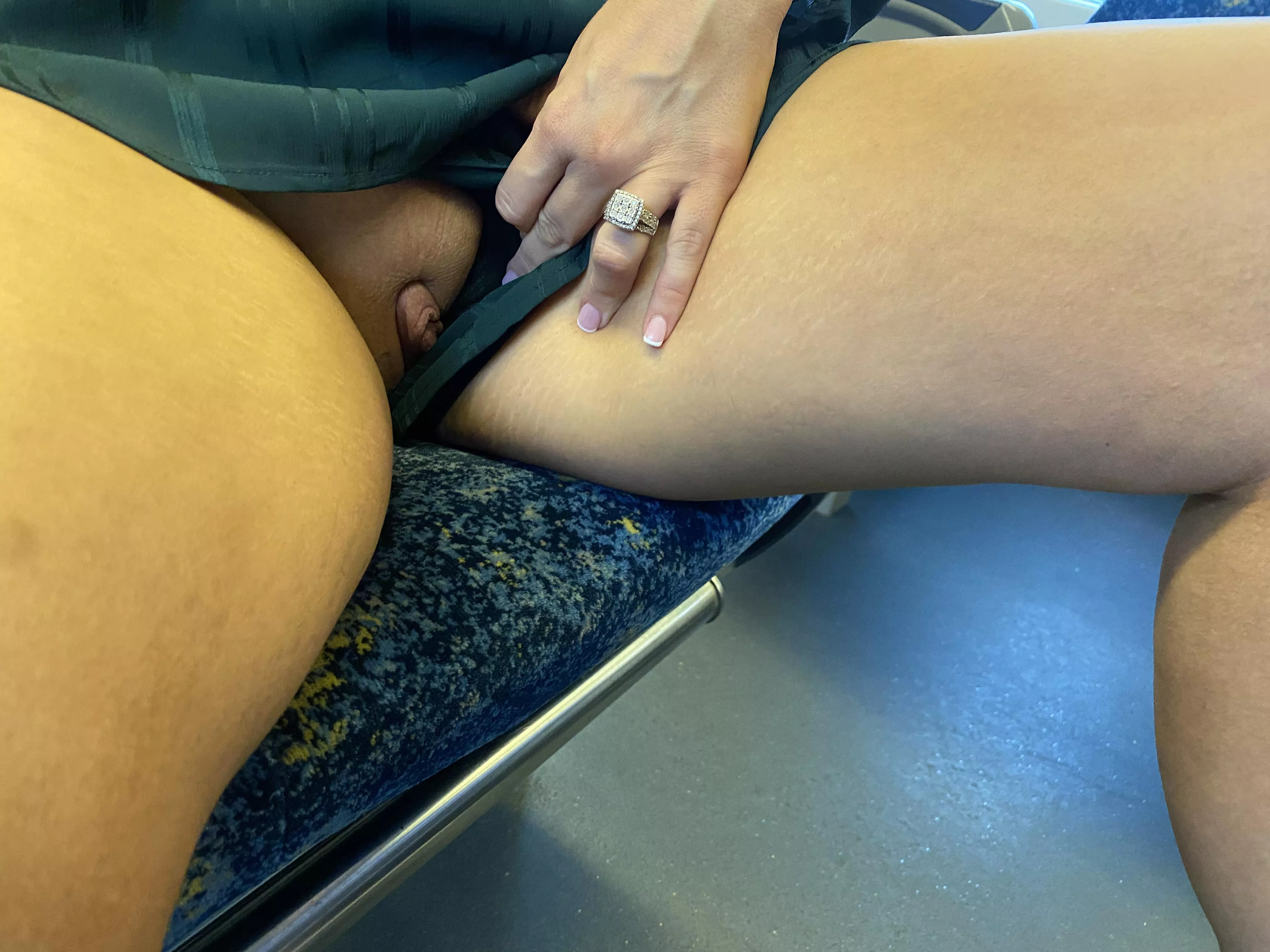 Headed out - train flash! What do you want to see us post tonight?? posted by dreamcouple90