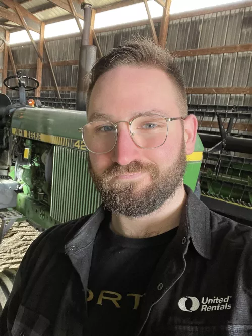 Helping at grandparent’s farm today  by SpikeTac2233