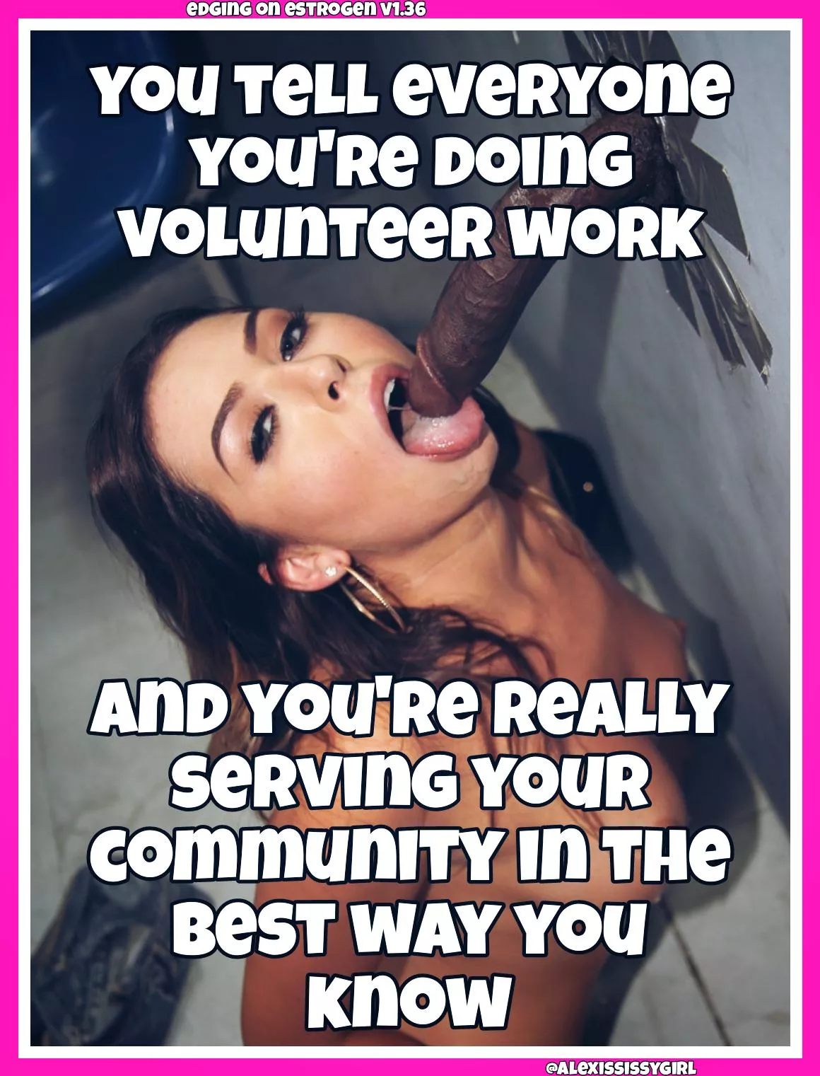 It's called a blowJOB for a reason posted by AlexisSissygirl