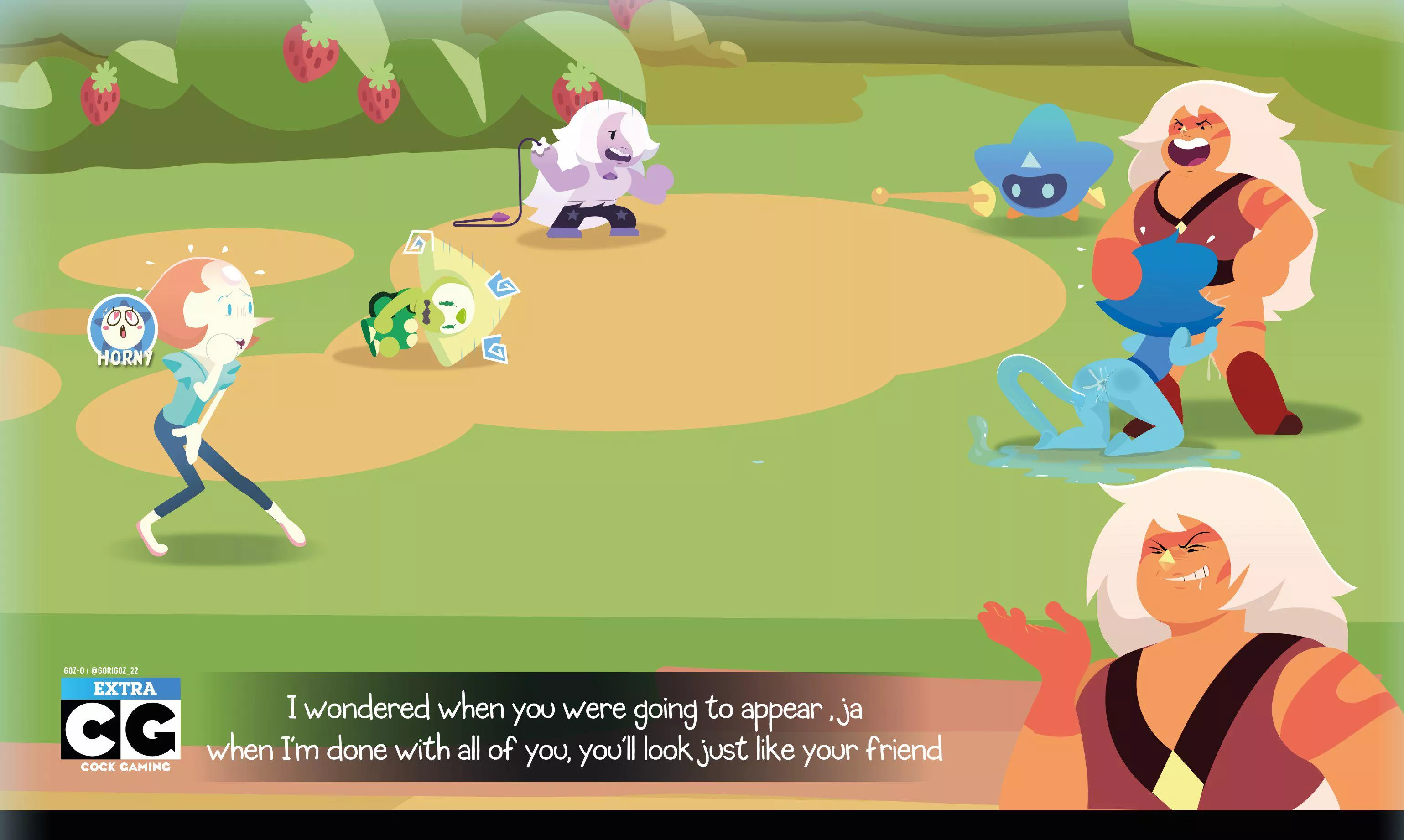 Lapis has left the party (Artist:Goz-o) posted by White-Whiskey