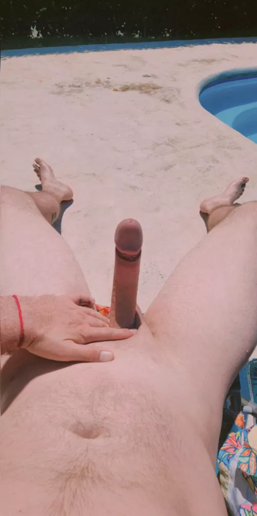 M (46) by the pool by cls55m113k