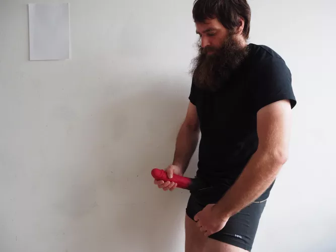 Me, with a dildo by Mysterious-Man1