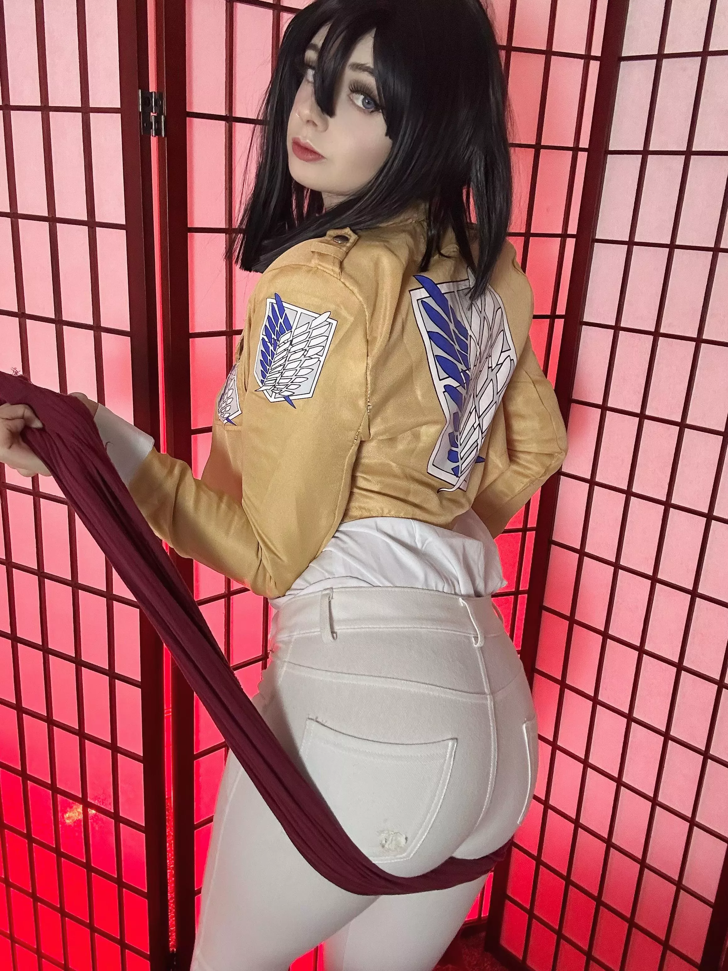 Mikasa by elizawitchcosplay  posted by ElizawitchCosplay