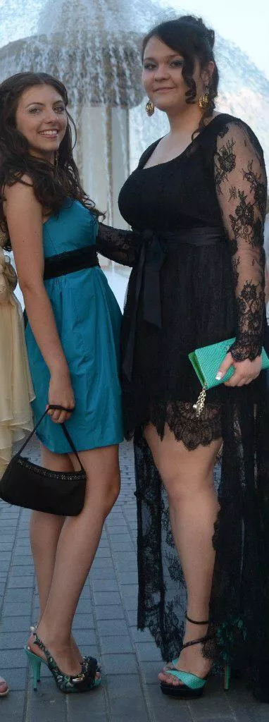 My ex (on the right) with her friend posted by hts3125