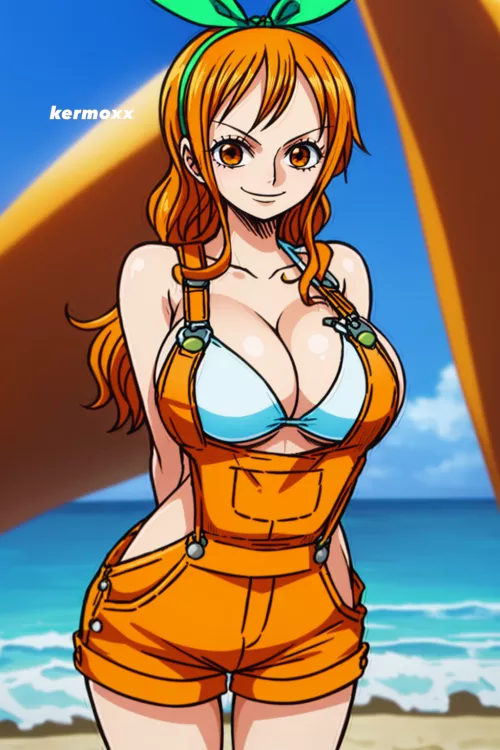 Nami Stampede outfit (kermoxx) by Aizenhunt