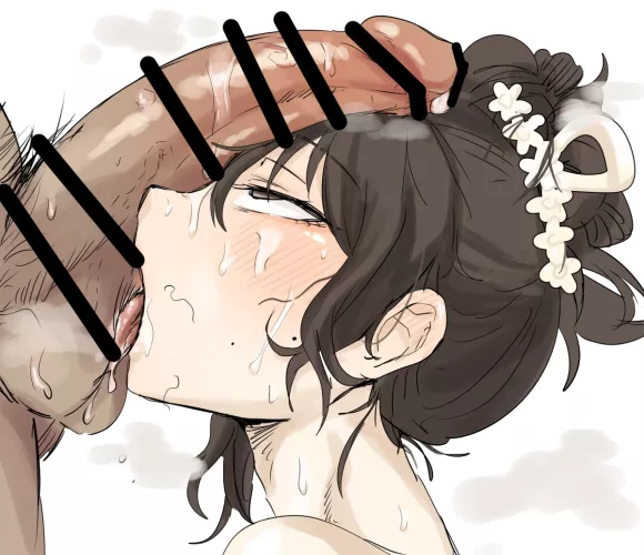 ngh I-I might cum just from the musky, sweaty scent coming from Master's cock... by sissyfagbritney