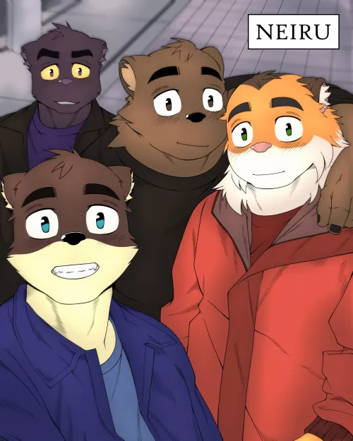 OC Furry illustration  by Kiod96