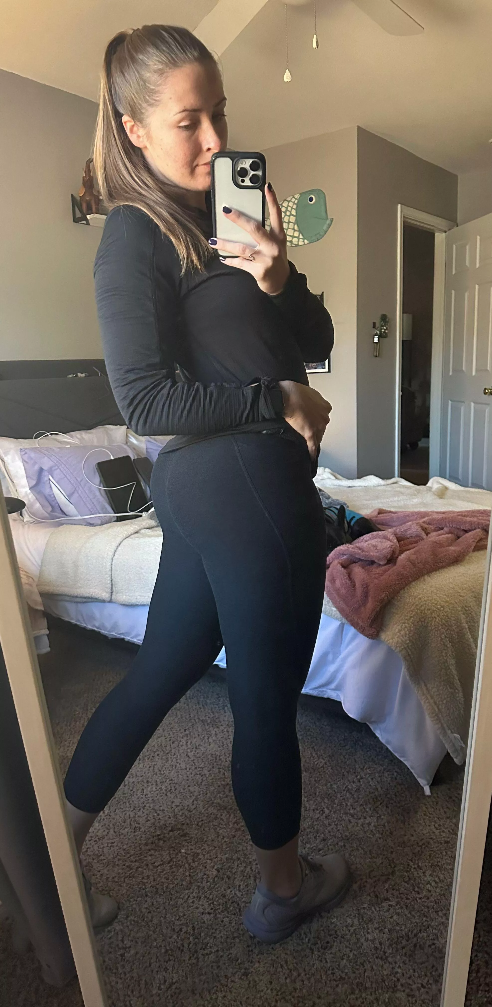 perhaps you will join me for a run if I'm wearing my yoga pants posted by cumwcourt
