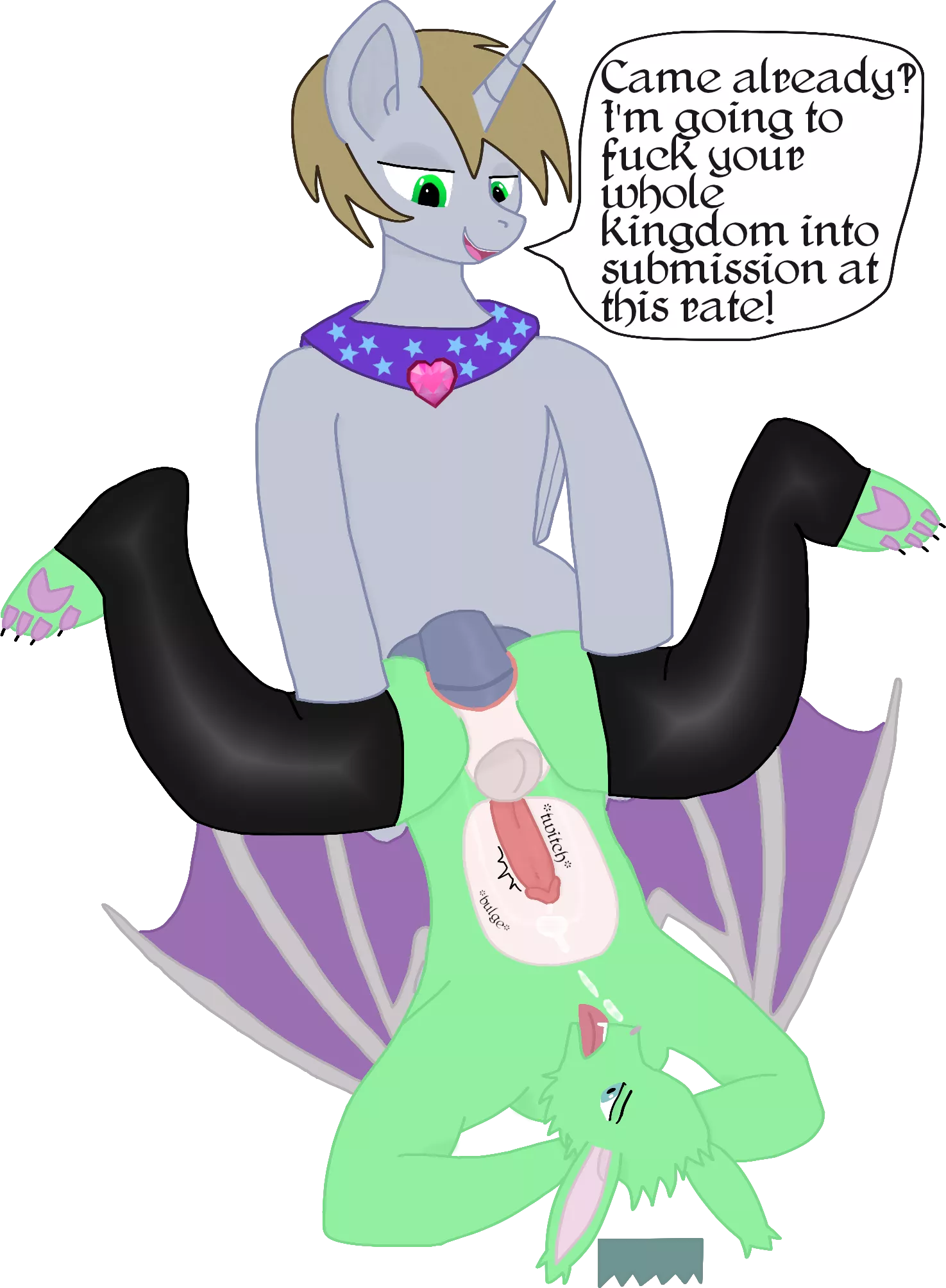 Piledriving a furry king (OC) posted by Xada_Nep_zealot