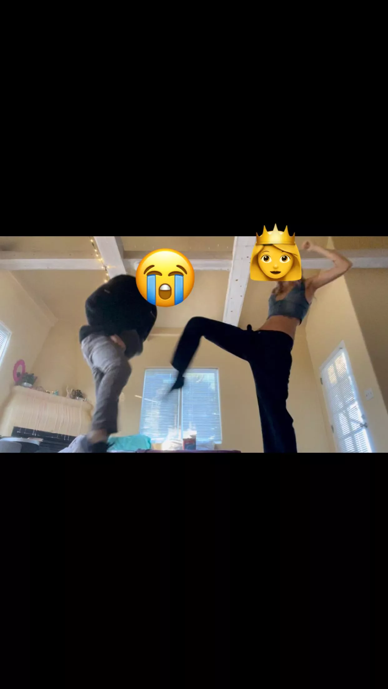 Right in the balls 💕 posted by chanelvalentinebb